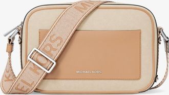 Michael Kors Maeve Large Canvas Crossbody Bag