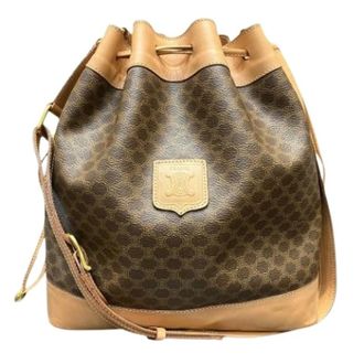 Celine Pre-owned Bucket Bags, female, Brown, Size: ONE SIZE Pre-owned Vintage Shoulder Bag