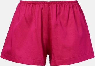 Leset Yoko cotton poplin shorts