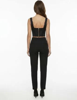 Dolce & Gabbana Structured Corset Bodysuit - Black