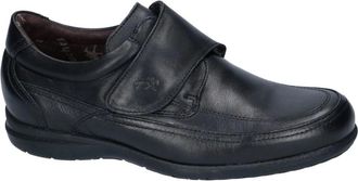 Fluchos Schoenen, Heren, Zwart, 43 EU, Leer, Luca 8782 Velcro Schoen