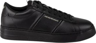 Emporio Armani Hombre, Zapatos, Negro, Talla: 43 EU