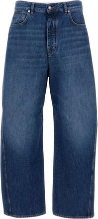 Givenchy 5-Pocket Wide-Leg Jeans - Heren - Loose Fit Jeans - Blauw - W32 - Jeans