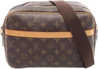 Louis Vuitton Pre-owned Vintage Schoudertas - Dames - Vintage Schoudertas - Bruin - ONE Size - Leer - Vintage