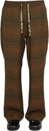 Needles Animal Print Relaxed Fit Pants