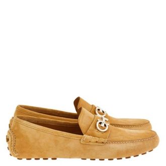 Ferragamo Grazioso Gancini Ornament Driver, Size 9 EE