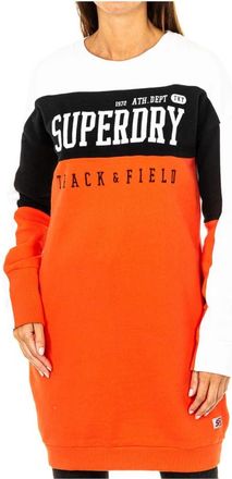 Superdry Hoodie met Ribdetails - Dames - Sweatshirts - Veelkleurig - 2XS - Katoen - Hoodies & sweatvesten