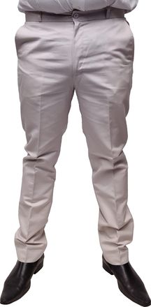 Relco Classic Retro Mod Sta Press Trousers (36, Stone)