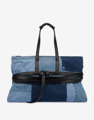 Moschino Moschino Tie Me Travel Bag - Blue