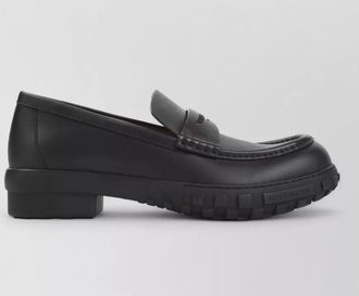 Givenchy calf leather echo loafers