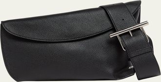 Alexander McQueen Mens Leather T-Bar Sling Bag