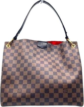Louis Vuitton Pre-owned Shoulder Bags, female, Brown, Size: ONE SIZE Pre-owned Canvas Shoulder Bag