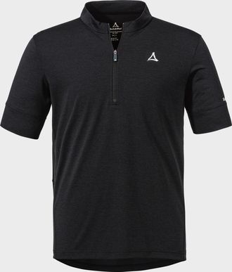 Sch&ouml;ffel Radtrikot SCH&Ouml;FFEL CIRC Shirt Style Pinega MNS, Herren, Gr. 48, schwarz (9990, schwarz), Oberstoff: 100% Polyester, Trikots Radtrikot