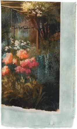 D'Aniello Floral Print Scarf