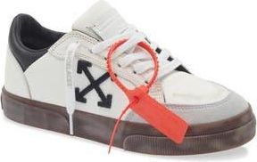 Off-white Low Vulcanized Vintage Sneaker in Light Blue - Black at Nordstrom Rack, Size 10Us / 40Eu