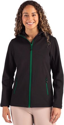 Clique Tempo Recycled Stretch Softshell Womens Hooded Jacket
