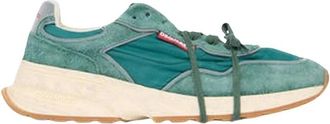 Dsquared2 Lace-Up Low Top Sneakers - Heren - Sneakers - Groen - 41 EU - Schoenen