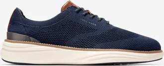 Cole Haan Mens &Oslash;riginal Grand Horizon Stitchlite Wingtip Oxford Shoes - Blue Size 10.5