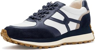 Veronica Beard Valentina-4 Womens Shoes Navy : 8.5 M, Leather/Suede