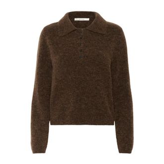 Gestuz Polo Pullover Alpaca Wool Blend