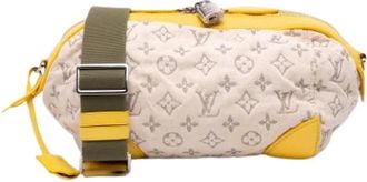 Louis Vuitton Pre-owned Belt Bags, female, Multicolor, Size: ONE SIZE Pre-owned Denim Belt Bag