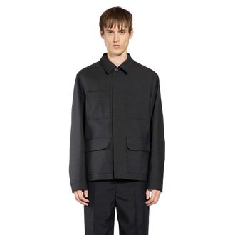 Gucci Wool Jacket with Selvedge Detail