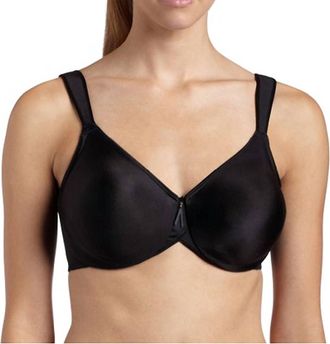Wacoal Bodysuede Full Figure Seamless Bra In Black