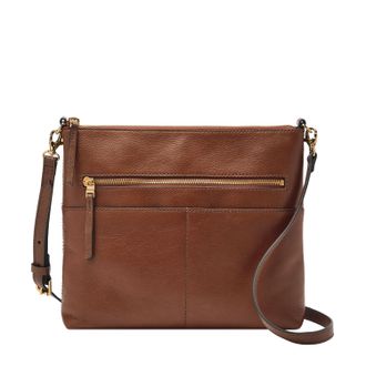 Fossil Womens Fiona Leather Crossbody