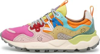Flower Mountain Yamano 3 - Dames - Sneakers - Veelkleurig - 40 EU - Leer - Schoenen