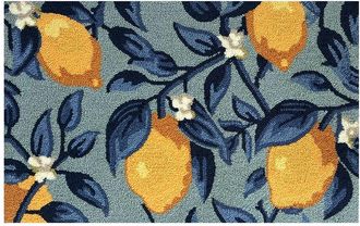 The Rug Market Lemon Vine 30X48in Doormat