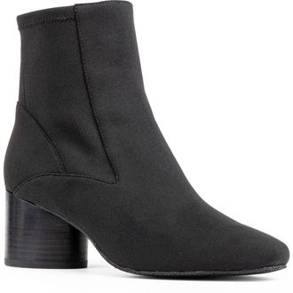 Donald J Pliner Square Toe Bootie in Black at Nordstrom Rack, Size 6.5