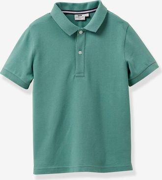 Cyrillus Jungen Poloshirt aus Bio-Baumwolle CYRILLUS salbeigr&uuml;n