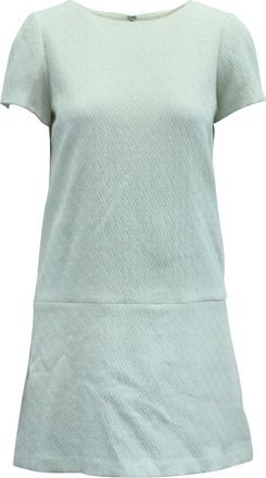 Alice & Olivia Alice + Olivia Textured Dress in White Polyester