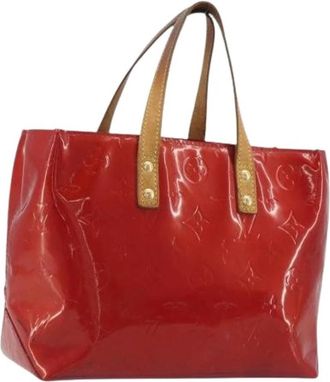 Louis Vuitton Pre-owned Vintage Hand Bag - Dames - Vintage Shopper - Rood - ONE Size - Leer - Vintage