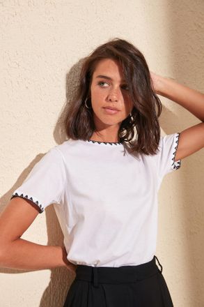 Trendyol Vrouw/Meisje Ronde hals T-shirt