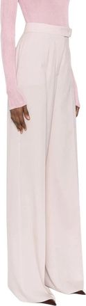 Max Mara Mxmgirone Pant - Dames - Wijde Broeken - Roze - XS - Broeken