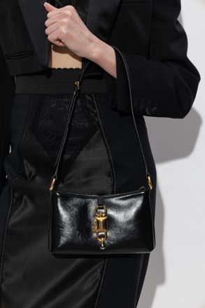 Dolce & Gabbana Shoulder Bag Lock, Womens, Black