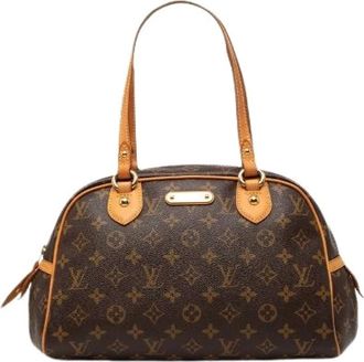 Louis Vuitton Pre-owned Montorgueil PM Monogram Handbag - - Pre-owned - Donna - Marrone - ONE SIZE