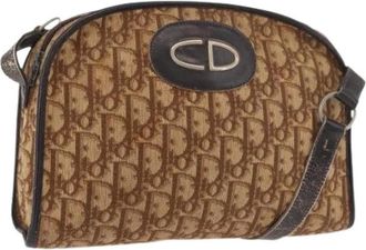 Dior Borsa a spalla Pre-owned in tela - - Pre-owned - Donna - Beige - ONE SIZE