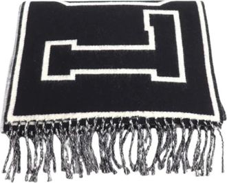 Louis Vuitton Pre-owned Scarves, male, Black, Size: ONE SIZE Pre-owned Stole