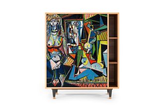 StoryZ Aparador multicolores 2 cajones y 2 puertas L 94 cm