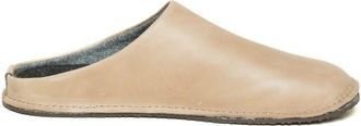 Gottstein Leder Loafer Hausschuhe - Unisex | beige