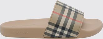 Burberry Sliders Burberry in gomma stampa Vintage Check