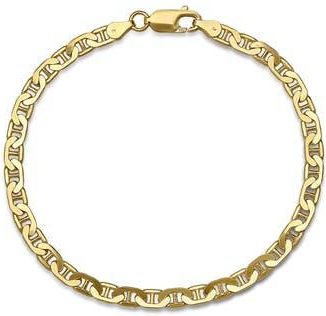 HMY Jewelry Mens Thin Mariner Chain Bracelet in Gold at Nordstrom Rack