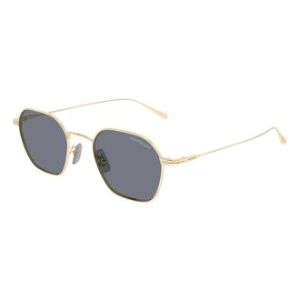 Montblanc Sunglasses, male, Yellow, Size: 50 MM Mb0472S Sunglasses