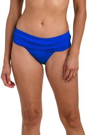 La Blanca Island Goddess Hipster Bikini Bottoms in Lapis at Nordstrom, Size 14