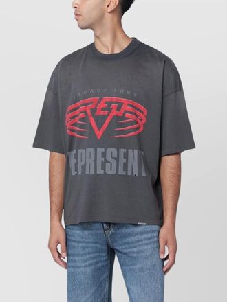 Represent reversible tour graphic t shirt oversized