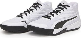 Puma Unisex-Adult Court PRO Shoes, White Black, 10.5 UK