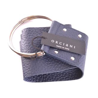 Orciani Dames, Accessoires, Blauw, Maat: 75 CM Leer