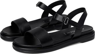 Anne Klein Elani Womens Sandals Black : 6.5 M, Leather/Rubber